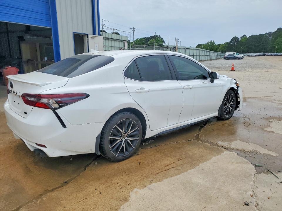2023 Toyota Camry VIN 4T1G11AK5PU757783 COPART salvage auction — FRONT END, Tx - Cert Of Title-Rebuilt Salvage, sold $8,300 on 2026-07-07 (photo 3)
