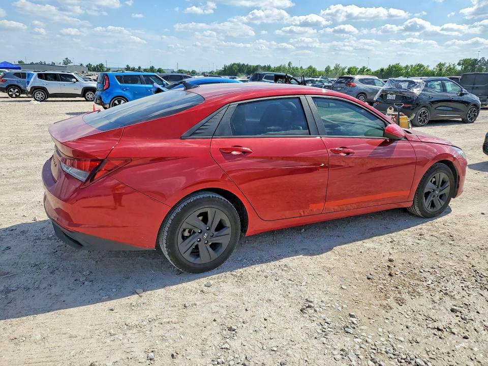 2023 Hyundai Elantra VIN KMHLM4AG0PU527703 COPART salvage auction — REAR END, Tx - Salvage Vehicle Title, sold $5,700 on 2026-07-17 (photo 3)