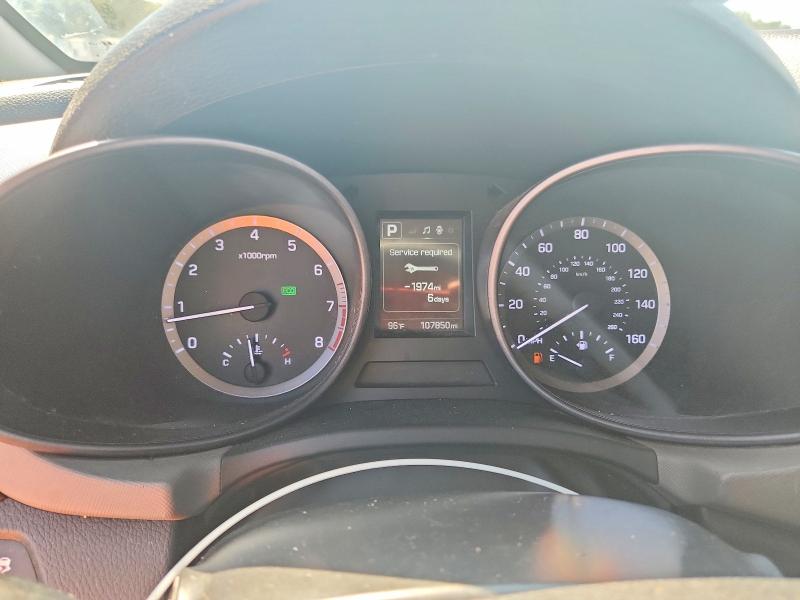 2018 Hyundai VIN 5XYZT3LB2JG530124 COPART salvage auction — FRONT END, Fl - Cert Of Title Slvg Rebuildable, sold $3,000 on 2026-07-15 (photo 9)