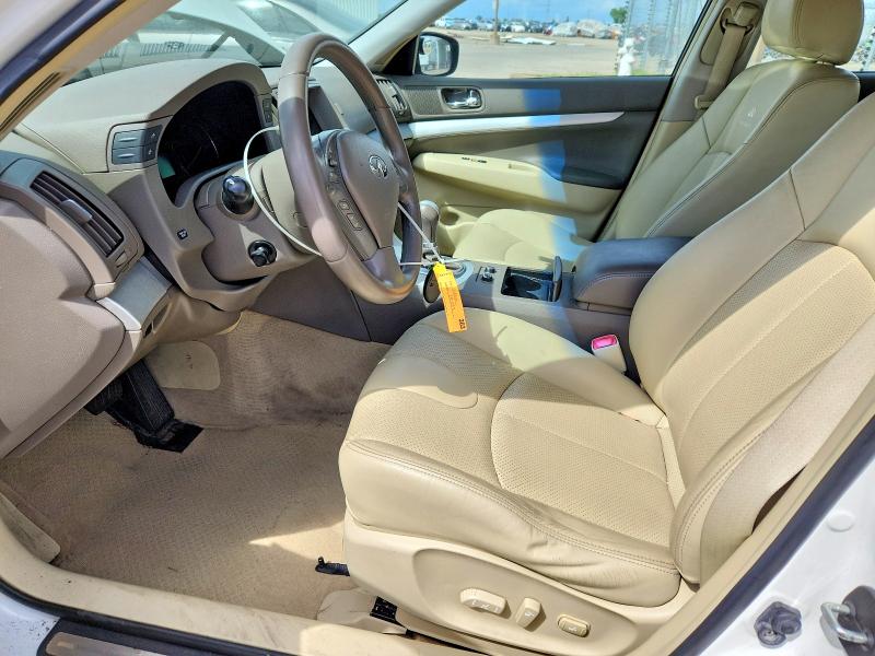 2009 Infiniti G37 VIN JNKCV61E09M013945 COPART salvage auction — FRONT END, CA - SALVAGE CERTIFICATE, sold $1,800 on 2026-07-13 (photo 7)