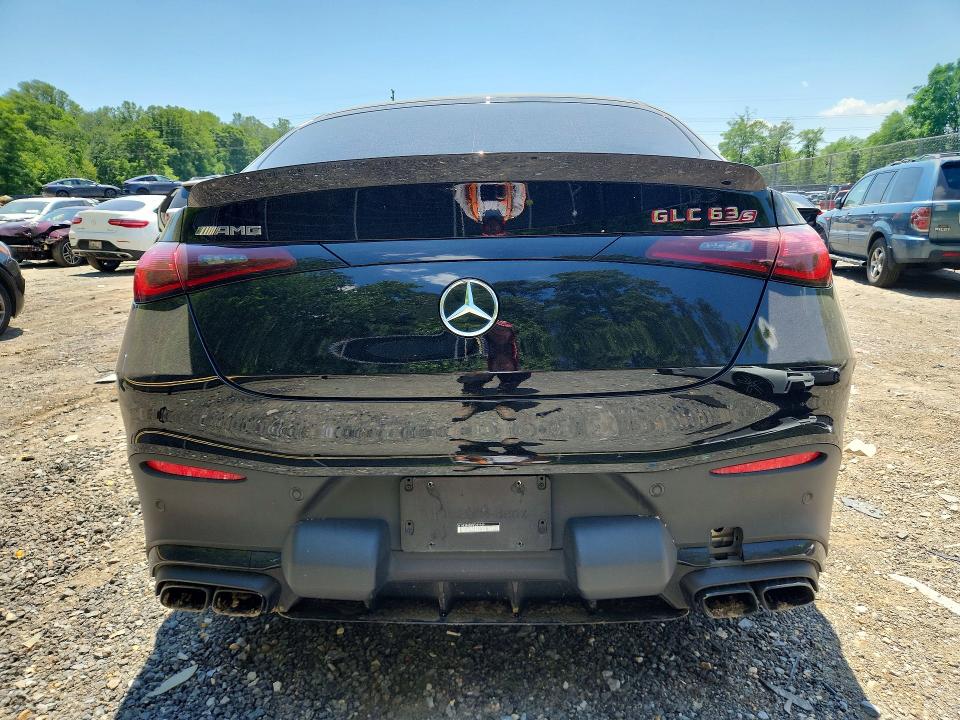 2025 Mercedes-benz Glc class VIN W1NKJ8ABXSF289949 COPART salvage auction — FRONT END, MD - CERT OF SALVAGE > 75% DAMAGE, sold $35,250 on 2026-07-02 (photo 6)