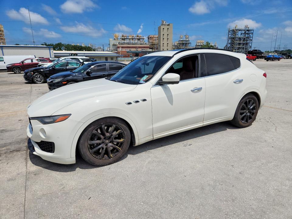 2017 Maserati Levante VIN ZN661YUS1HX214045 COPART salvage auction — Burn Engine, LA - CERT OF TITLE-SALVAGE, sold $3,250 on 2026-08-12 (photo 1)