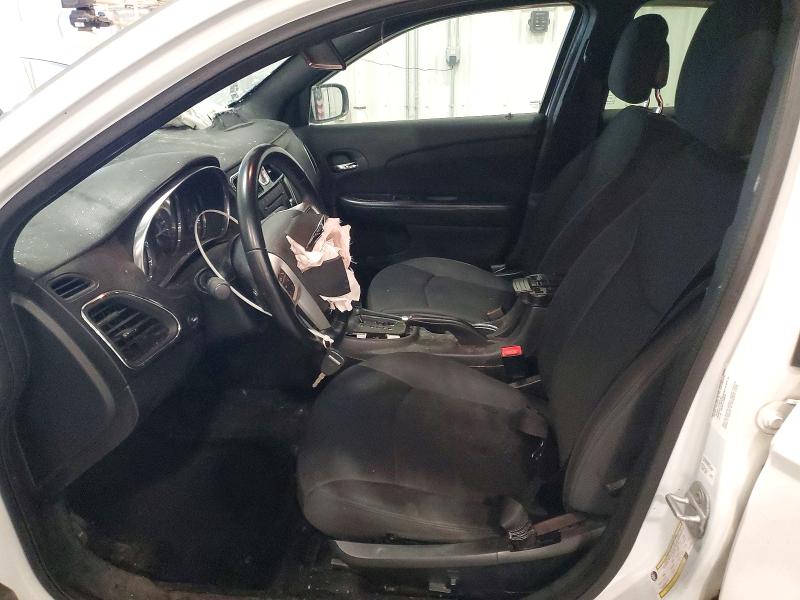 2014 Chrysler 200 VIN 1C3CCBBB6EN112007 COPART salvage auction — FRONT END, Mn - Cert Of Title-Salvage, sold $500 on 2026-07-13 (photo 7)
