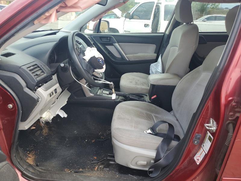 2015 Subaru VIN JF2SJADCXFH459970 COPART salvage auction — FRONT END, Sc - Cert Of Title-Salvage, sold $175 on 2026-07-10 (photo 7)