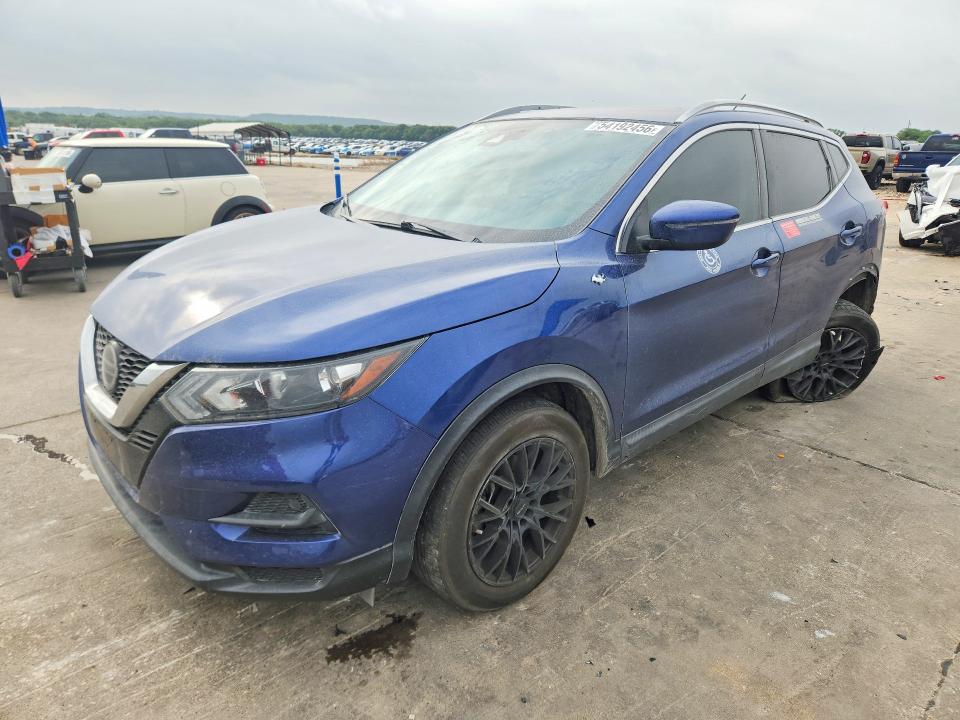 2020 Nissan Rogue VIN JN1BJ1CV2LW256910 COPART salvage auction — SIDE, Tx - Salvage Vehicle Title, sold $3,200 on 2026-07-06 (photo 1)