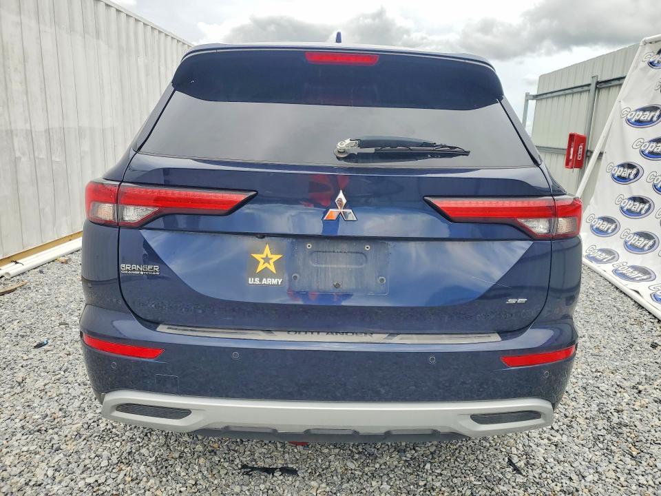 2023 Mitsubishi Outlander VIN JA4J3UA87PZ040115 COPART salvage auction — NORMAL WEAR, Tx - Certificate Of Title, sold $7,000 on 2026-07-09 (photo 6)