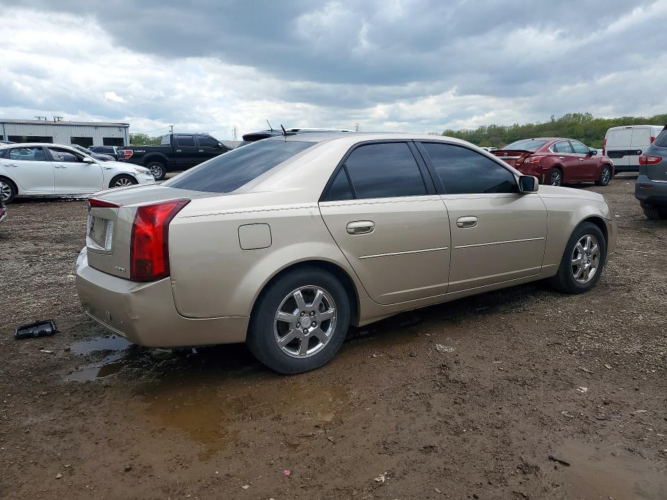 2005 Cadillac Cts VIN 1G6DP567650148632 COPART salvage auction — HAIL, Il - Salvage Certificate, sold $400 on 2026-07-03 (photo 3)