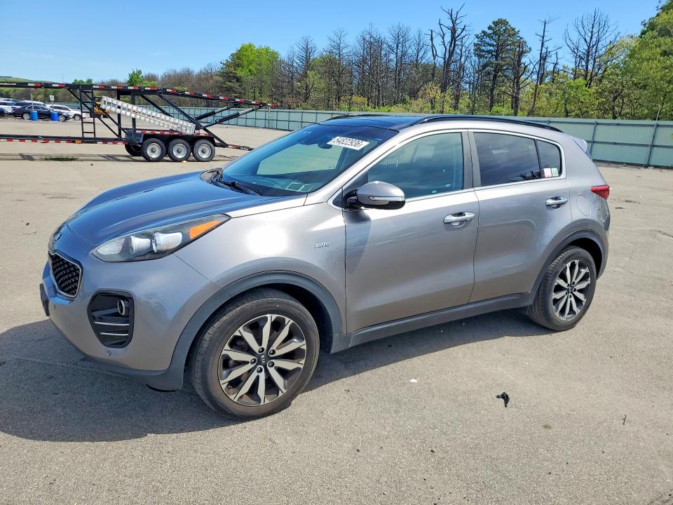 2018 Kia Sportage VIN KNDPNCAC8J7351399 COPART salvage auction — REAR END, NY - MV-907A SALVAGE CERTIFICATE, sold $4,050 on 2026-07-06 (photo 1)