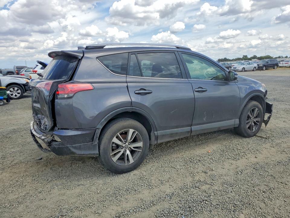 2017 Toyota Rav 4 VIN JTMWFREV5HJ704217 COPART salvage auction — REAR END, Ca - Salvage Certificate, sold $2,850 on 2026-07-09 (photo 3)