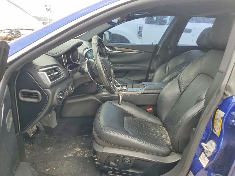 2019 Maserati Ghibli VIN ZAM57XSAXK1311072 COPART salvage auction — FRONT END, Tx - Salvage Vehicle Title, sold $6,700 on 2026-07-31 (photo 7)