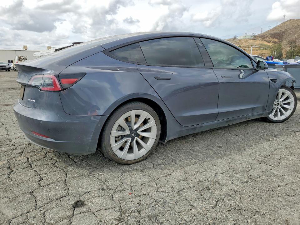 2021 Tesla VIN 5YJ3E1EB6MF999651 COPART salvage auction — FRONT END, Ca - Salvage Certificate, sold $8,700 on 2026-07-16 (photo 3)