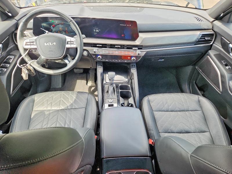 2025 Kia Telluride VIN 5XYP3DGC2SG570236 COPART salvage auction — ROLLOVER, Nj - Cert Of Title-Salvage, sold $11,700 on 2026-07-23 (photo 8)