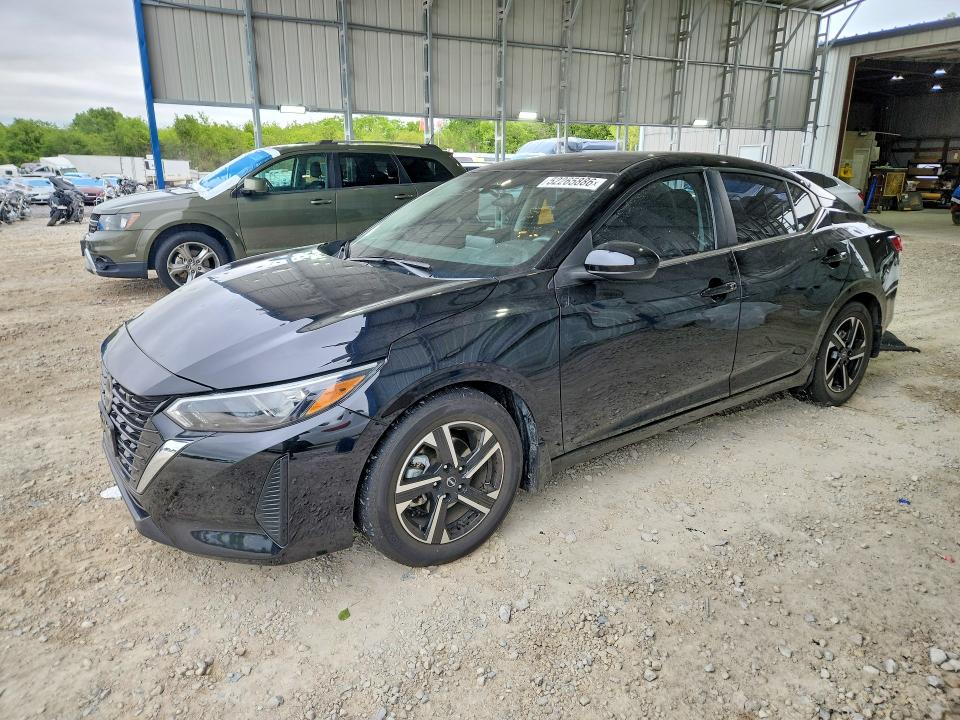 2025 Nissan Sentra VIN 3N1AB8CV6SY203233 — COPART salvage auction photo