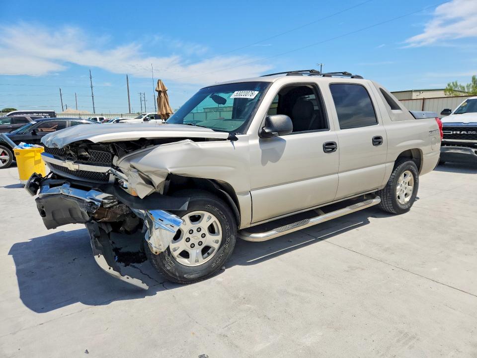 2004 Chevrolet Avalanche VIN 3GNEC12T44G257777 — COPART salvage auction photo