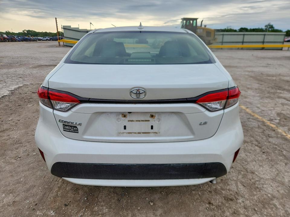 2020 Toyota VIN JTDEPRAE0LJ087946 COPART salvage auction — HAIL, Ks - Cert Of Title-Salvage, sold $6,900 on 2026-07-08 (photo 6)