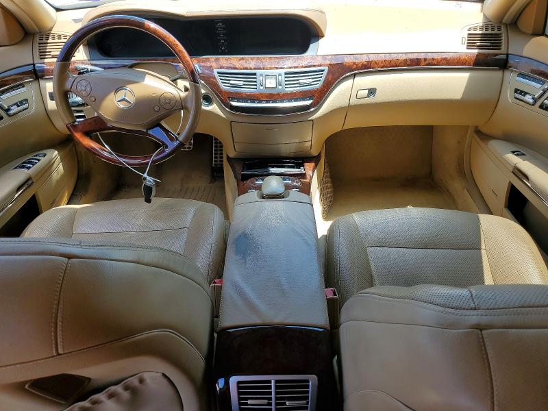 2013 Mercedes-benz S class VIN WDDNG7DB7DA502774 COPART salvage auction — BURN, Tx - Salvage Vehicle Title, sold $1,100 on 2026-07-23 (photo 8)