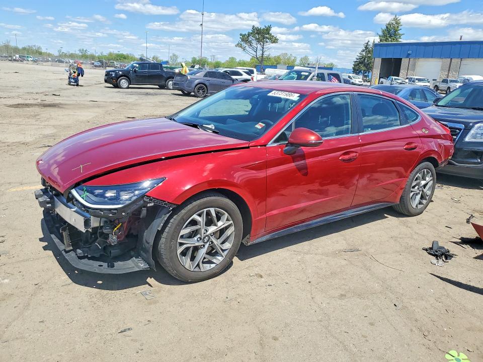 2023 Hyundai VIN KMHL64JAXPA302180 COPART salvage auction — FRONT END, Mi - Scrap Certificate Of Title, sold $2,800 on 2026-07-10 (photo 1)