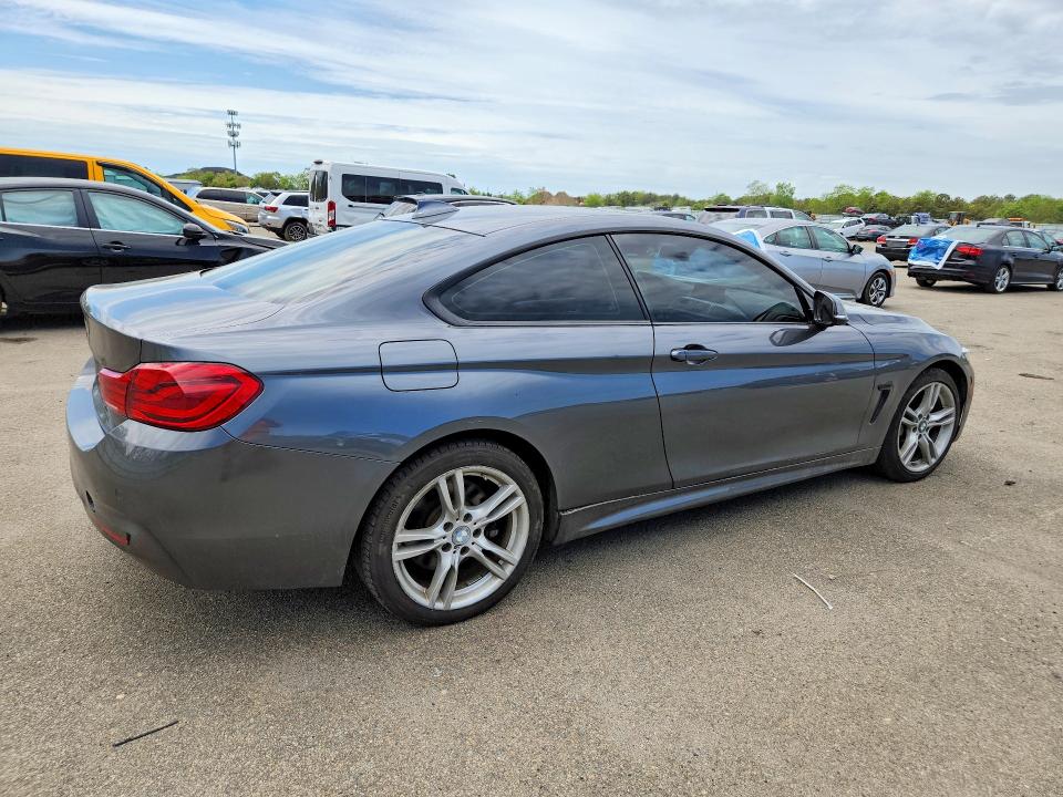 2018 BMW 4er VIN WBA4W5C58JAA66926 COPART salvage auction — WATER/FLOOD, Ny - Mv907A-Flood Salvage, sold $4,100 on 2026-07-13 (photo 3)