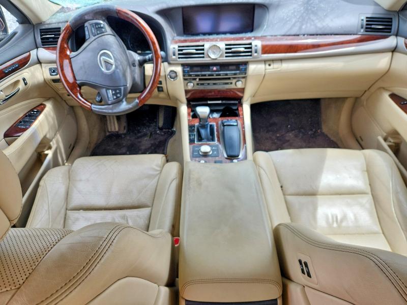 2013 Lexus Ls VIN JTHCL5EF9D5018423 COPART salvage auction — FRONT END, Mo - Salvage Certificate Of Title, sold $750 on 2026-07-21 (photo 8)