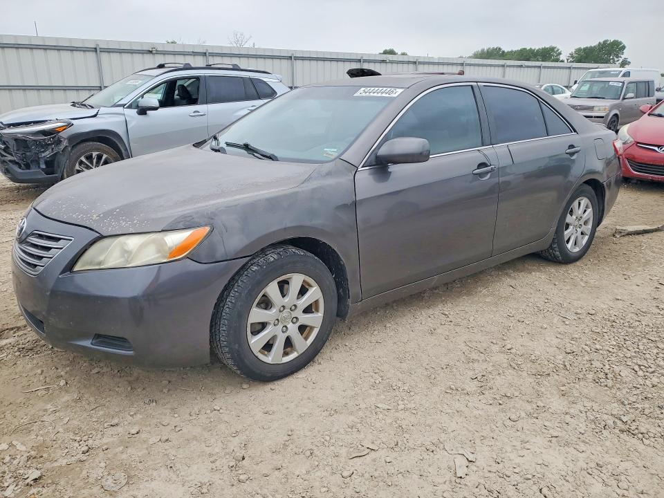 2007 Toyota Camry VIN JTNBB46KX73041713 COPART salvage auction — FRONT END, Mo - Dealer Only Clean Title, sold $525 on 2026-07-09 (photo 1)