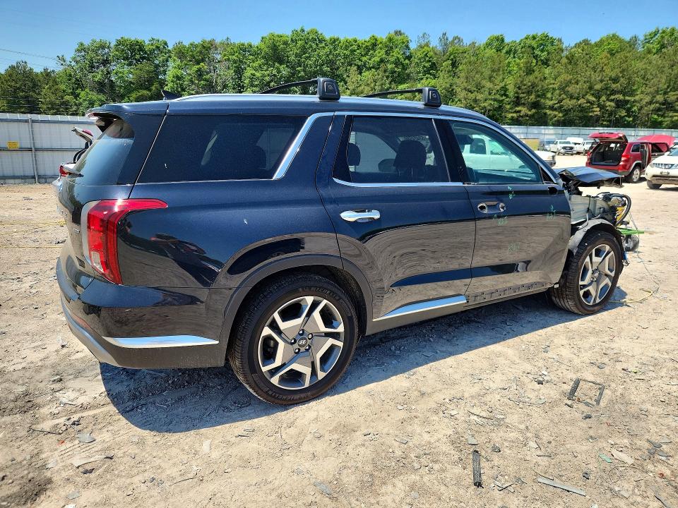 2023 Hyundai Palisade VIN KM8R5DGE4PU536515 COPART salvage auction — FRONT END, Va - Cert Of Title - Salvage, sold $10,000 on 2026-07-06 (photo 3)