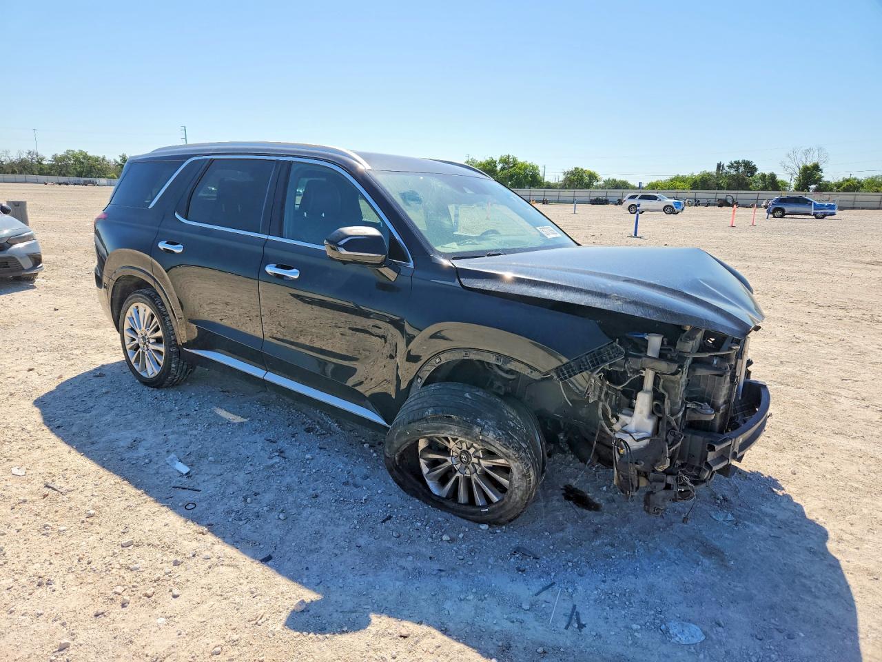 2020 Hyundai Palisade VIN KM8R5DHE8LU108018 COPART salvage auction — Front End, TX - CERTIFICATE OF TITLE, sold $4,900 on 2026-07-09 (photo 4)