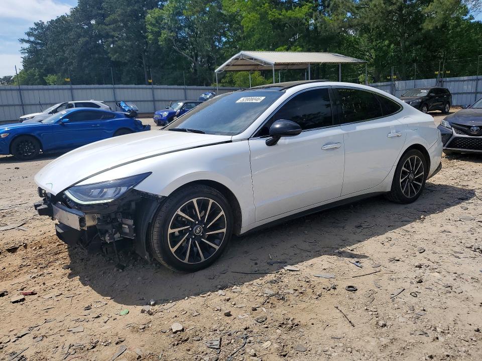 2020 Hyundai VIN 5NPEJ4J26LH048328 COPART salvage auction — FRONT END, Ga - Cert Of Title-Salvage, sold $6,900 on 2026-07-17 (photo 1)