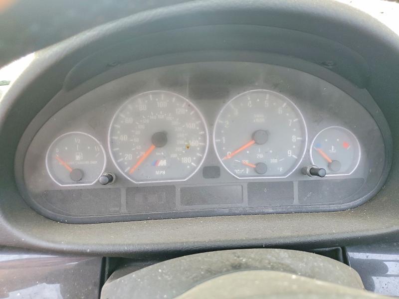 2001 BMW M3 VIN WBSBR93491EX20086 COPART salvage auction — BURN, Il - Salvage Certificate, sold $4,450 on 2026-07-23 (photo 9)