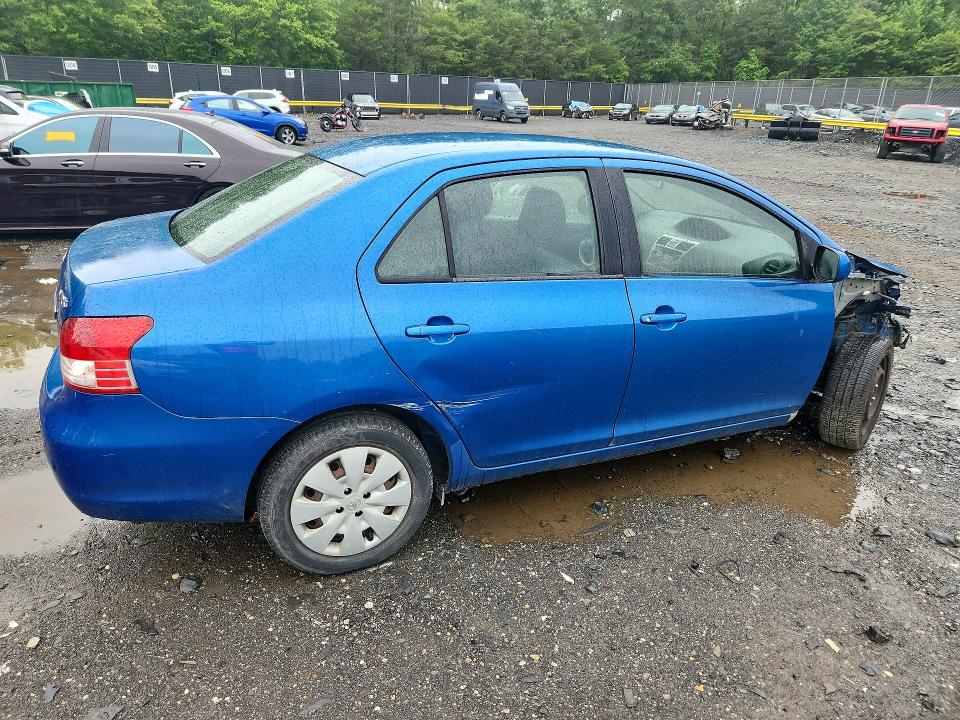 2010 Toyota Yaris VIN JTDBT4K31A1372599 COPART salvage auction — FRONT END, Md - Cert Of Salvage > 75% Damage, sold $1,050 on 2026-07-24 (photo 3)