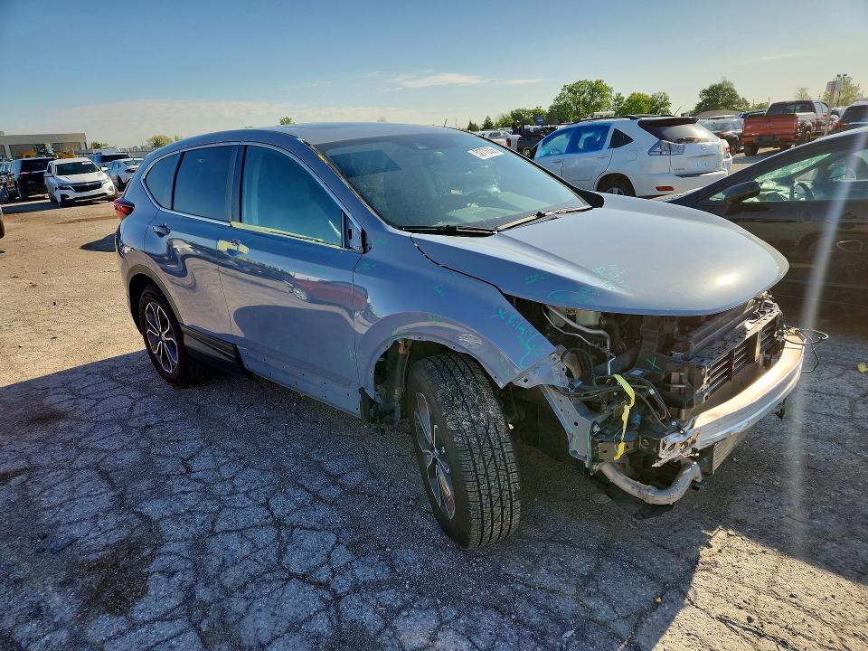 2021 Honda Cr-v VIN 7FARW2H81ME033077 COPART salvage auction — FRONT END, In - Cert Of Title-Salvage Title, sold $12,100 on 2026-07-02 (photo 4)