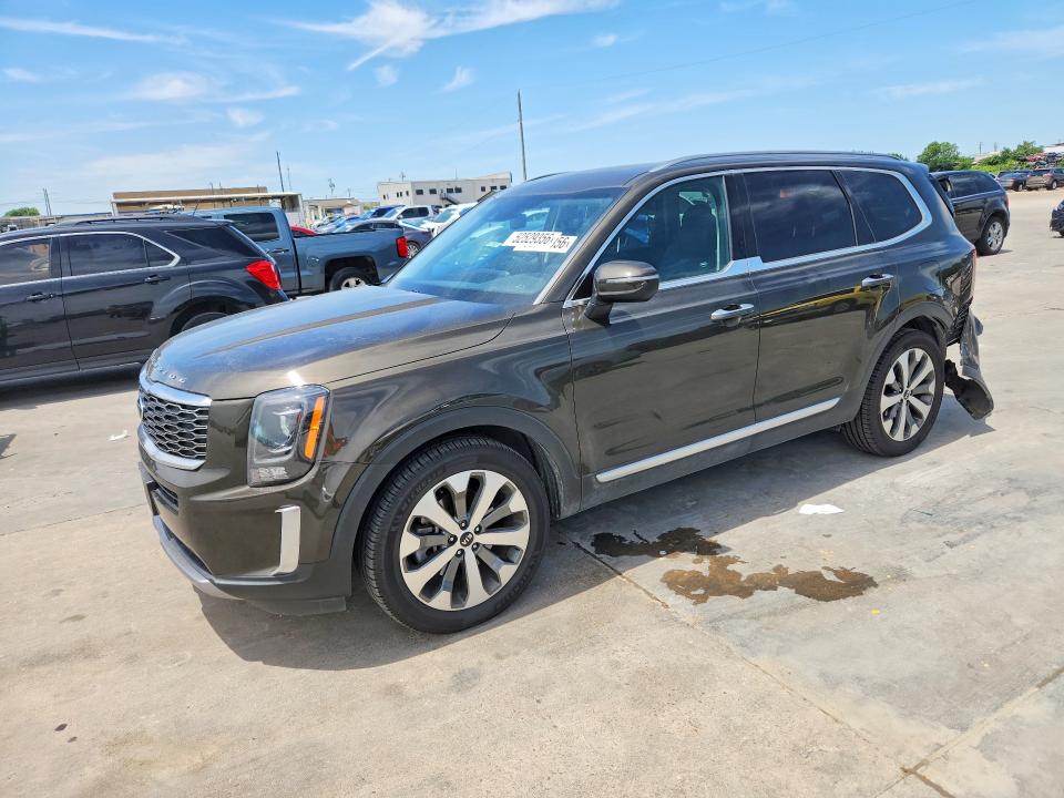 2020 Kia Telluride VIN 5XYP6DHC1LG042551 COPART salvage auction — REAR END, Tx - Salvage Vehicle Title, sold $5,000 on 2026-07-23 (photo 1)