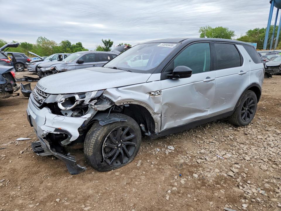 2017 Land rover Discovery VIN SALCP2BG5HH650060 COPART salvage auction — FRONT END, Il - Salvage Certificate, sold $1,050 on 2026-07-29 (photo 1)