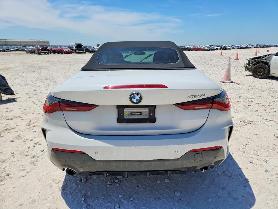 2022 BMW VIN WBA23AT09NCK47022 COPART salvage auction — FRONT END, Tx - Salvage Vehicle Title, sold $70 on 2026-07-09 (photo 6)