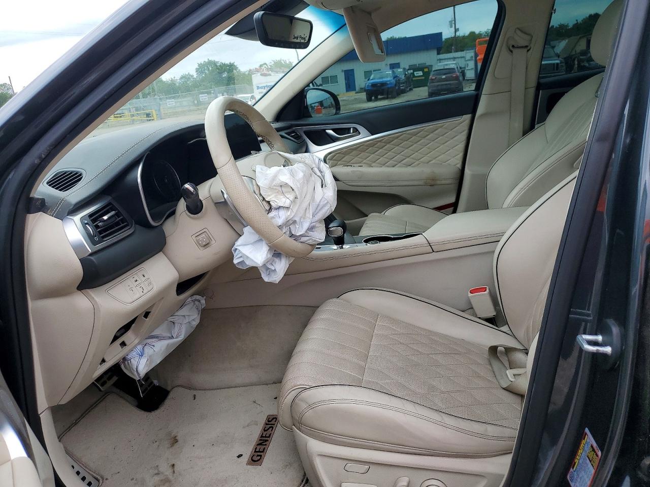 2019 Genesis G70 VIN KMTG34LE2KU014855 COPART salvage auction — Side, TX - CERTIFICATE OF TITLE, sold $4,800 on 2026-07-09 (photo 7)