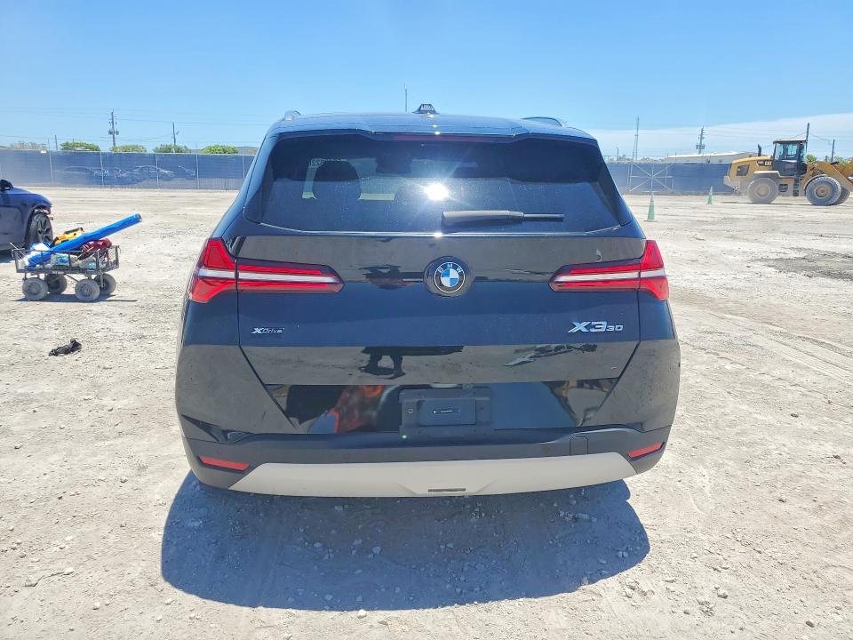2025 BMW X3 VIN 5UX53GP02S9Y29919 COPART salvage auction — FRONT END, Fl - Cert Of Title Slvg Rebuildable, sold $25,750 on 2026-07-08 (photo 6)