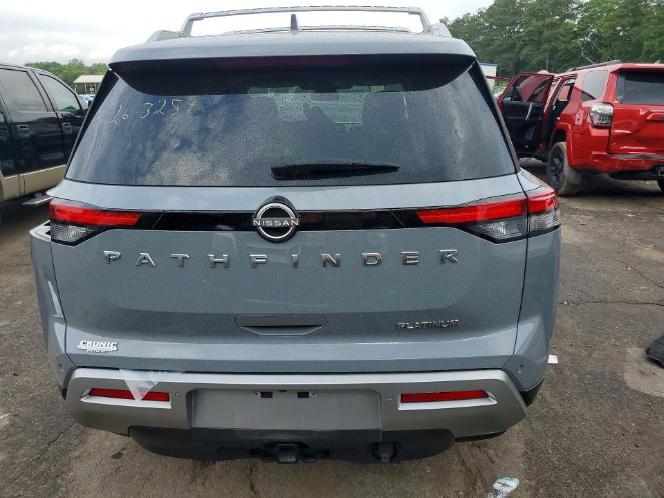 2026 Nissan Pathfinder VIN 5N1DR3DG7SC205277 COPART salvage auction — FRONT END, GA - CERT OF TITLE-SALVAGE, sold $15,100 on 2026-07-31 (photo 6)