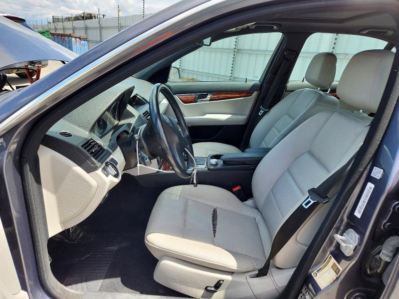 2011 Mercedes-benz C class VIN WDDGF5EB1BR174877 COPART salvage auction — FRONT END, CA - SALVAGE CERTIFICATE, sold $15 on 2026-07-28 (photo 7)