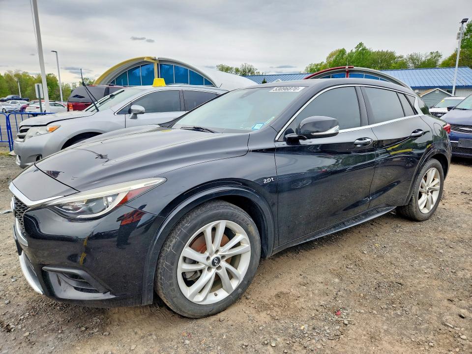 2018 Infiniti Qx30 VIN SJKCH5CP0JA058730 COPART salvage auction — MINOR DENT/SCRATCHES, NY - CERTIFICATE OF TITLE, sold $3,200 on 2026-07-09 (photo 1)