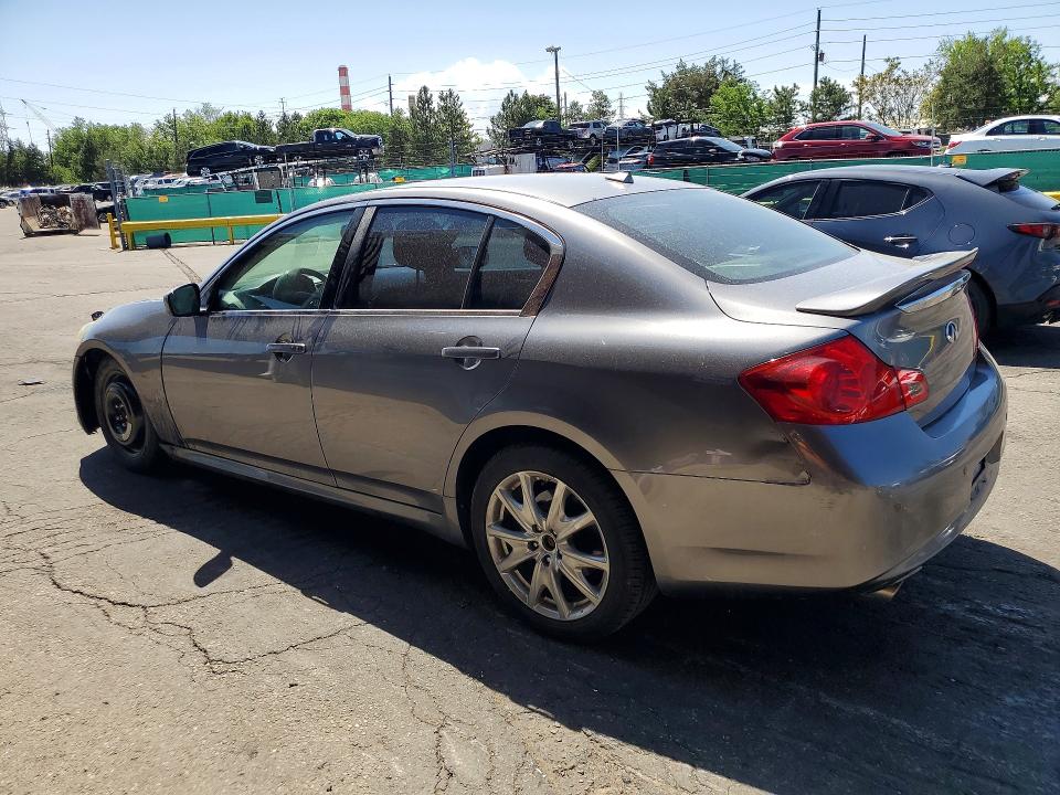 2012 Infiniti G VIN JN1CV6AR9CM679281 COPART salvage auction — FRONT END, Co - Public - Salvage Title, sold $525 on 2026-07-02 (photo 2)