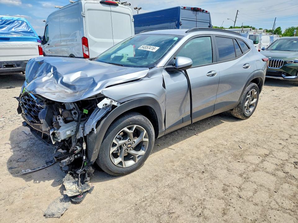 2024 Chevrolet VIN KL77LHE20RC183262 COPART salvage auction — FRONT END, IN - CERT OF TITLE-SALVAGE TITLE, sold $2,150 on 2026-07-28 (photo 1)
