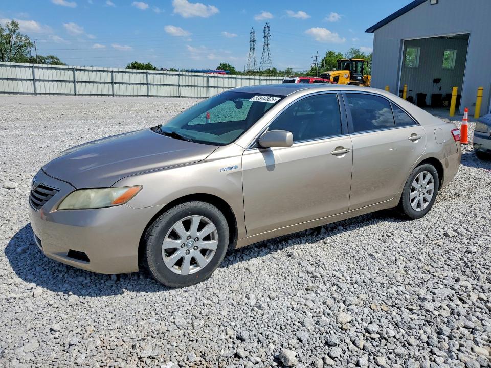 2007 Toyota Camry VIN JTNBB46K073007747 COPART salvage auction — REAR END, Oh - Cert Of Title-Salvage, sold $90 on 2026-07-21 (photo 1)