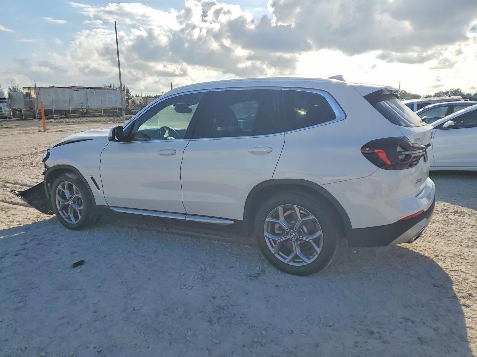 2022 BMW X3 VIN 5UX43DP04N9L16332 COPART salvage auction — FRONT END, Fl - Cert Of Title Slvg Rebuildable, sold $11,500 on 2026-07-07 (photo 2)