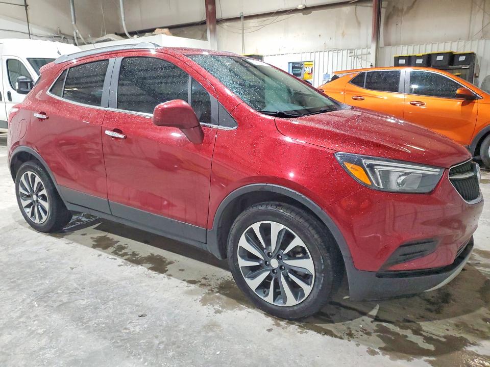 2021 Buick Encore VIN KL4CJASB9MB325913 COPART salvage auction — HAIL, Ok - Cert Of Title-Salvage, sold $2,500 on 2026-07-22 (photo 4)