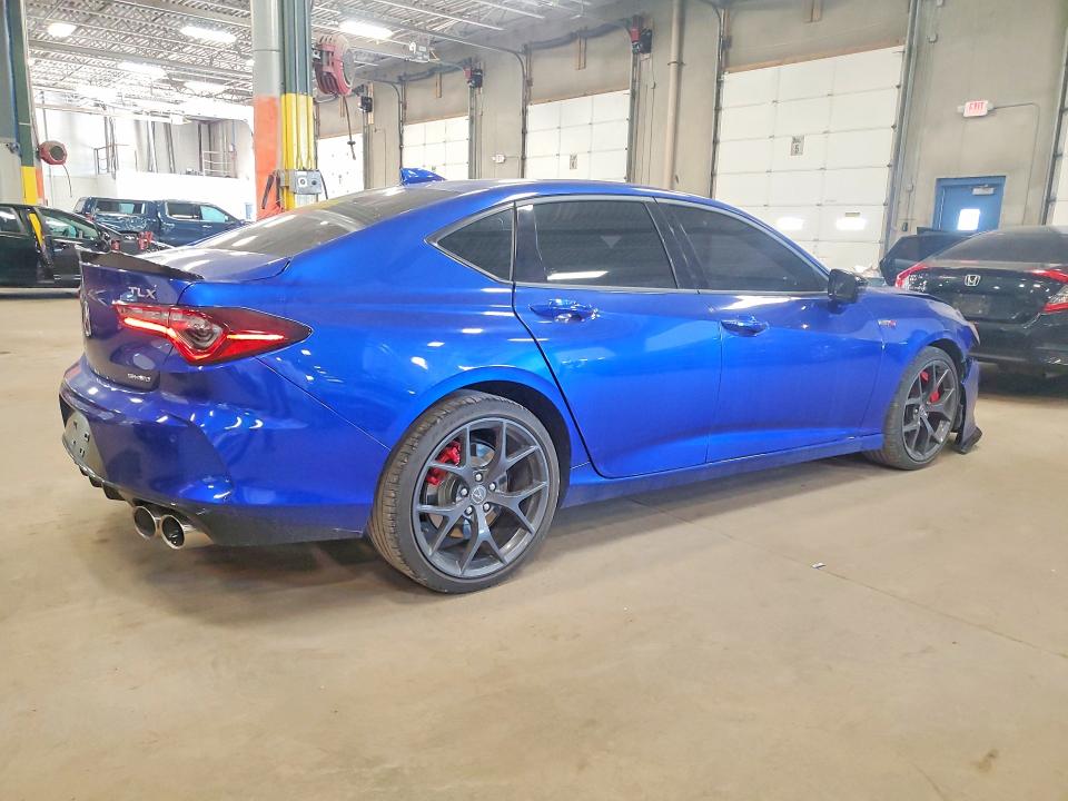 2022 Acura Tlx VIN 19UUB7F90NA002084 COPART salvage auction — FRONT END, Mn - Cert Of Title-Salvage (P), sold $17,400 on 2026-07-28 (photo 3)