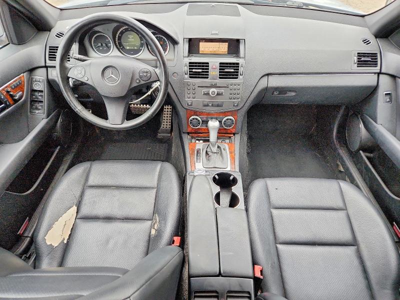 2011 Mercedes-benz C-klasse VIN WDDGF8BB8BR147651 COPART salvage auction — FRONT END, De - Salvage Certificate, sold $675 on 2026-07-07 (photo 8)