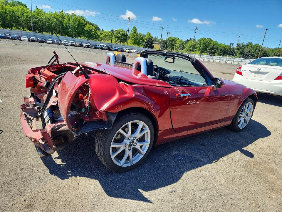 2015 Mazda Mx-5 VIN JM1NC2PF3F0237920 COPART salvage auction — REAR END, Or - Salvage Title Certificate, sold $2,900 on 2026-07-07 (photo 3)
