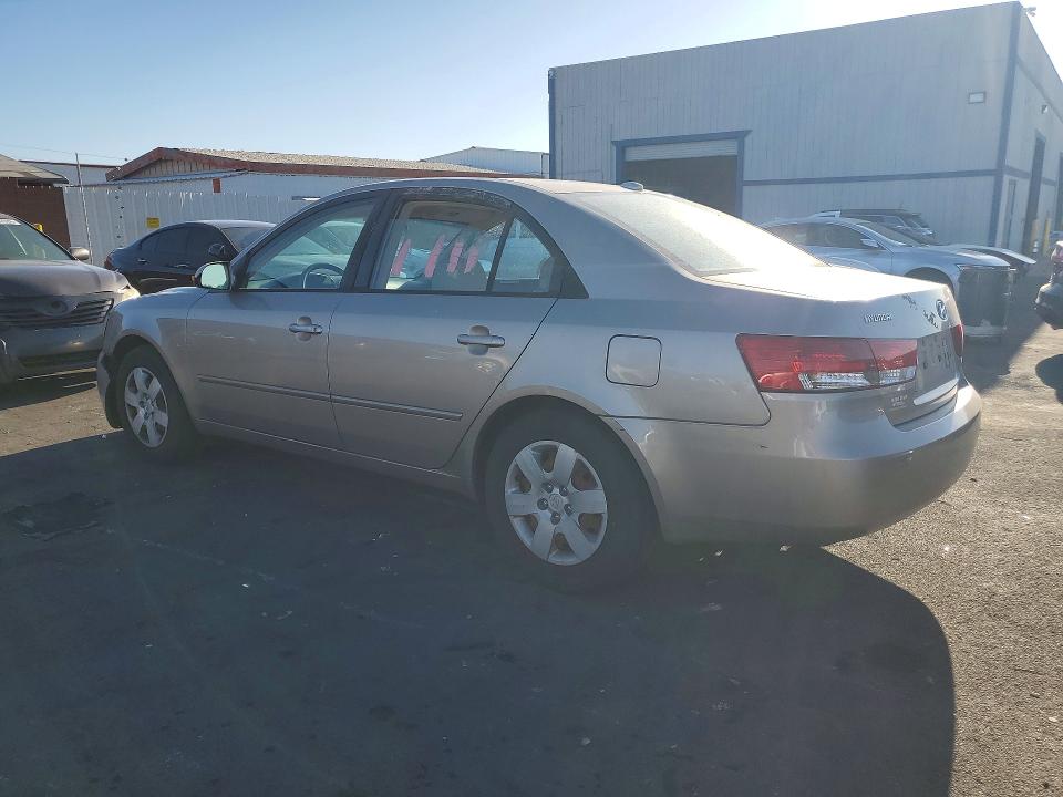 2008 Hyundai Sonata VIN 5NPET46C78H359186 COPART salvage auction — FRONT END, Nv - Salvage Title, sold $500 on 2026-07-08 (photo 2)