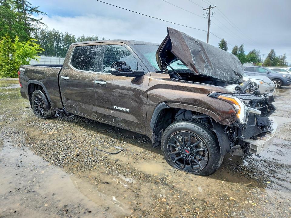 2022 Toyota Tundra VIN 5TFJA5EC6NX001234 COPART salvage auction — FRONT END, Wa - Bill Of Sale, sold $11,900 on 2026-07-17 (photo 4)