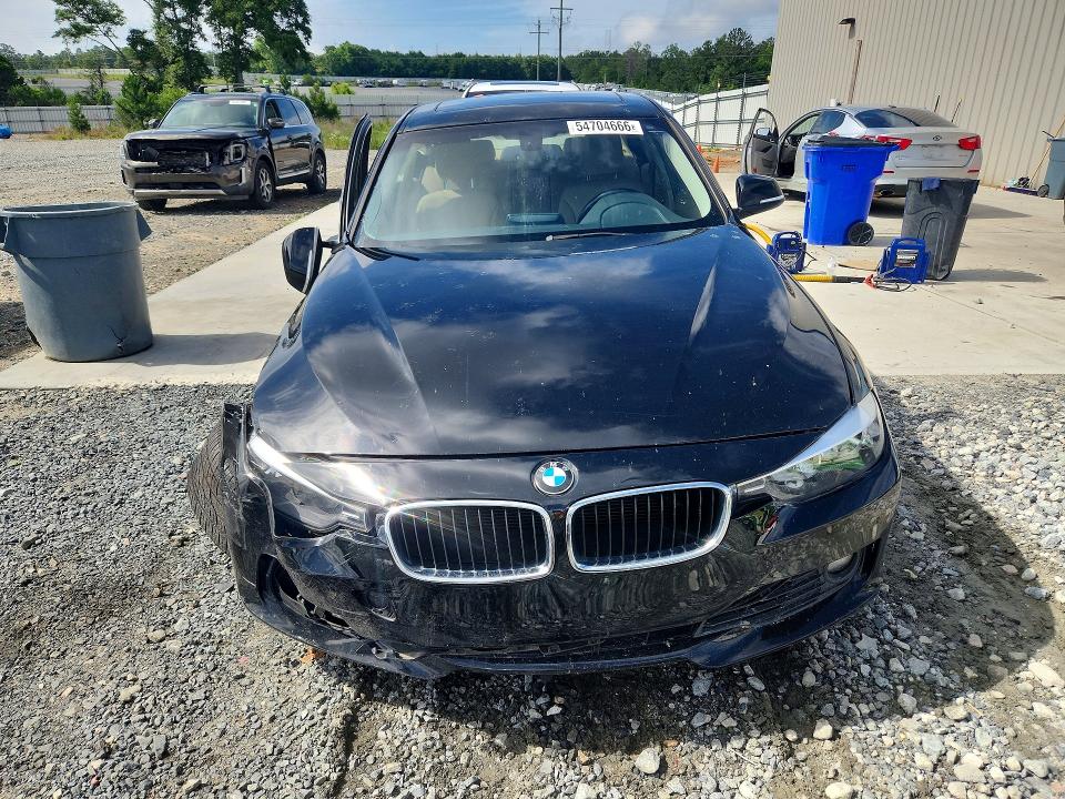 2014 BMW 3 series VIN WBA3A5C5XEJ463437 COPART salvage auction — FRONT END, GA - CERT OF TITLE-SALVAGE, sold $400 on 2026-07-09 (photo 5)