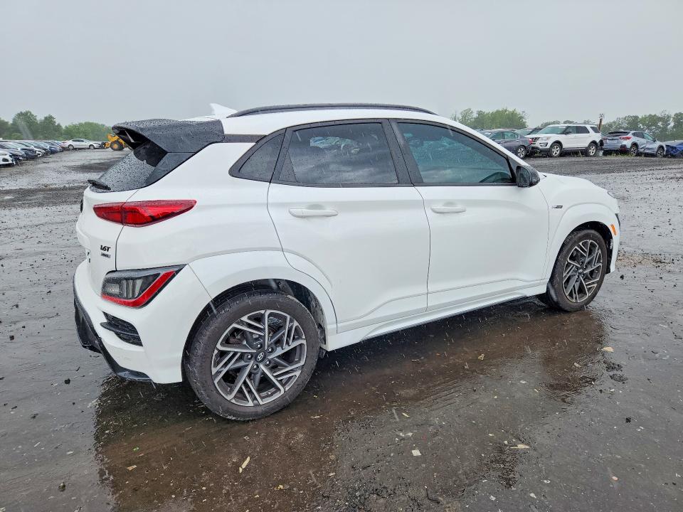2022 Hyundai VIN KM8K3CA31NU851777 COPART salvage auction — SIDE, Va - Cert Of Title - Salvage, sold $3,450 on 2026-07-08 (photo 3)